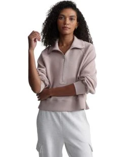 Varley Milano Half Zip Sweat | Hoodies & Sweatshirts -Stylish Shoe Shop 71O38YEpbmL. AC SR736920