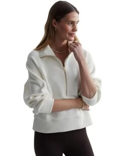 Varley Milano Half Zip Sweat | Hoodies & Sweatshirts -Stylish Shoe Shop 71aGdpHJTxL. AC SR736920