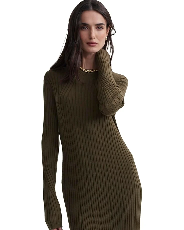 Varley axel rib knit midi dress | Dresses 5 Varley axel rib knit midi dress | Dresses - Image 3