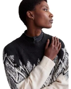 Varley Siren Relaxed Jacquard Sweater | Sweaters 7 Varley Siren Relaxed Jacquard Sweater | Sweaters -Stylish Shoe Shop 8164LXaoJjL. AC SR736920