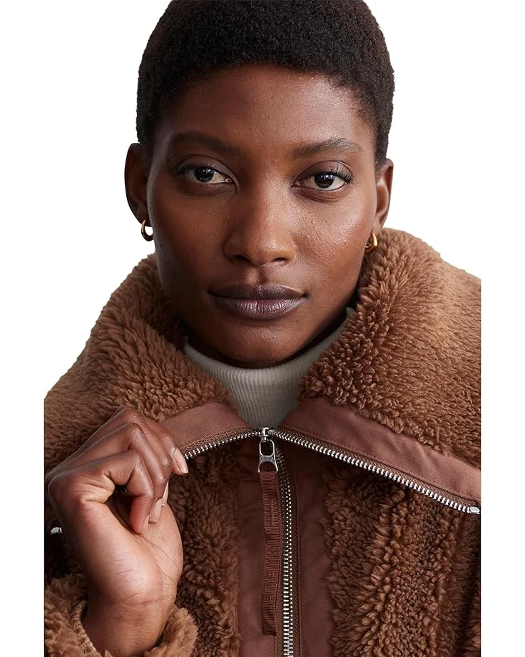 Varley Logan Sherpa Coat | Coats & Outerwear 6 Varley Logan Sherpa Coat | Coats & Outerwear - Image 4