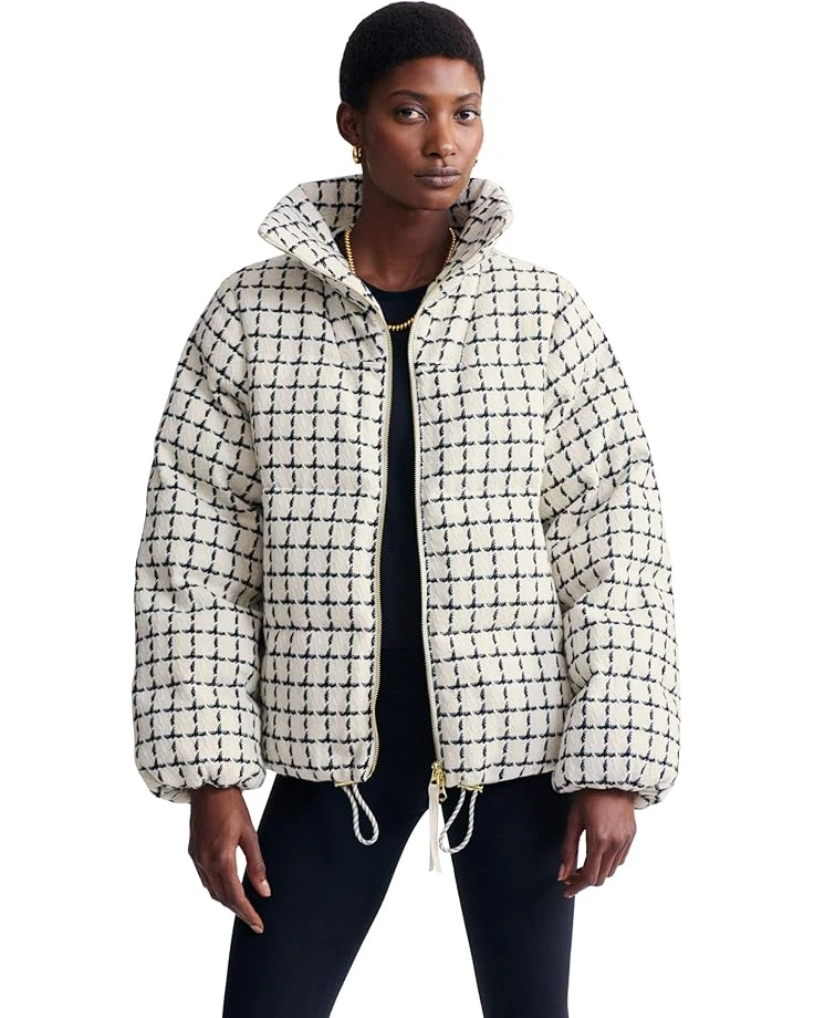 Varley Eugene Check Short Puffer | Coats & Outerwear 3 Varley Eugene Check Short Puffer | Coats & Outerwear
