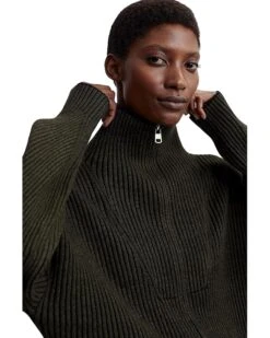 Varley Carmen Rib Knit Zip Through | Hoodies & Sweatshirts -Stylish Shoe Shop 81nL3x7MBQL. AC SR736920