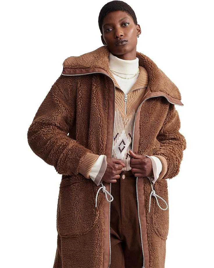 Varley Logan Sherpa Coat | Coats & Outerwear 5 Varley Logan Sherpa Coat | Coats & Outerwear - Image 3